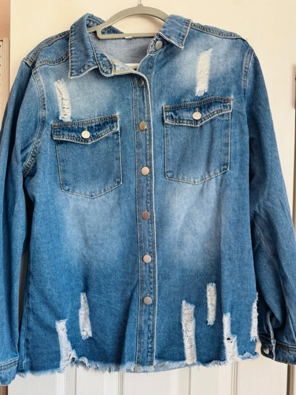 NEW Jean Shacket (Jacket) - Xlarge